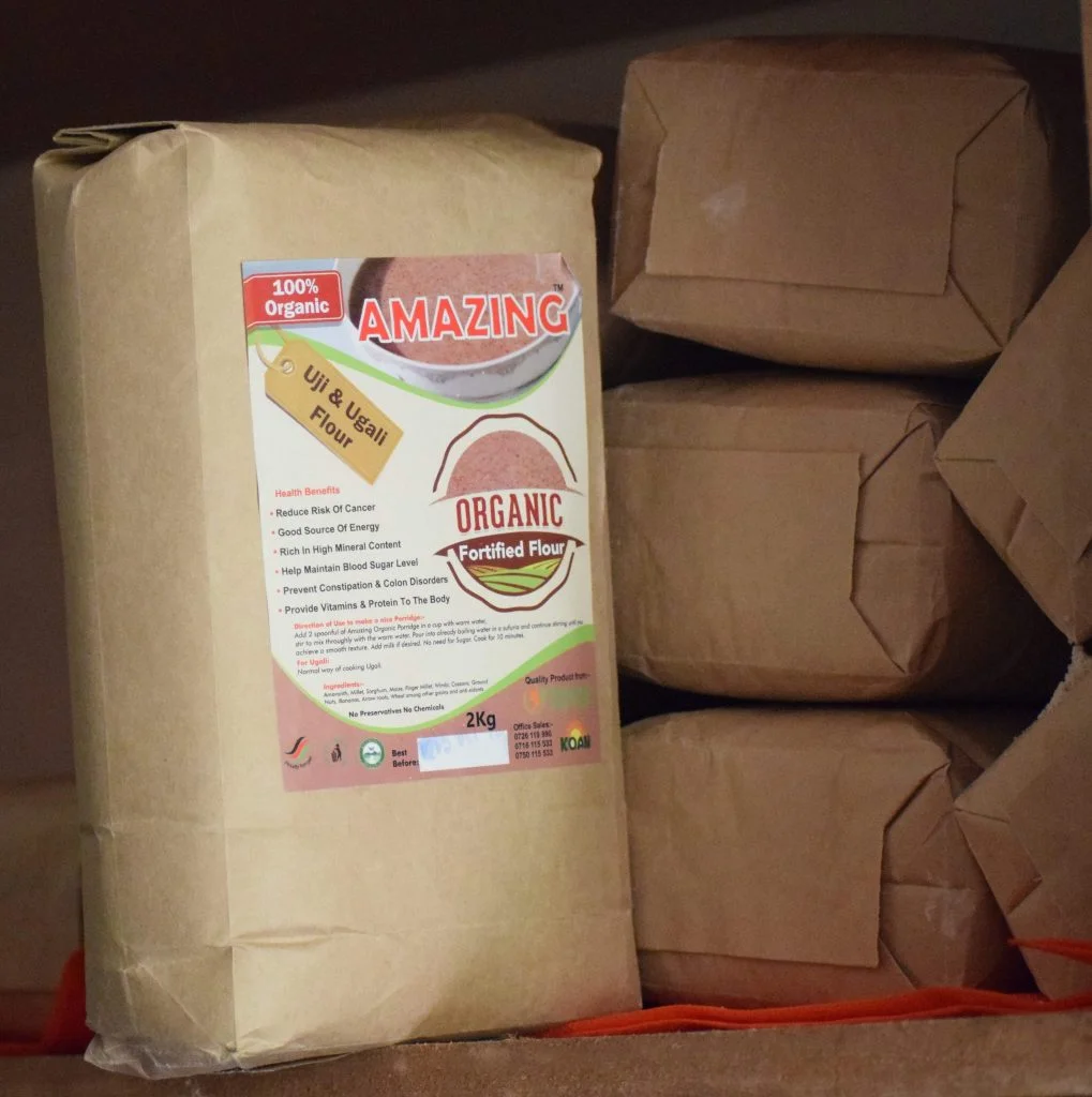 Organic farmer/agronomist who hasn't used chemicals for 32 years Fortified flour