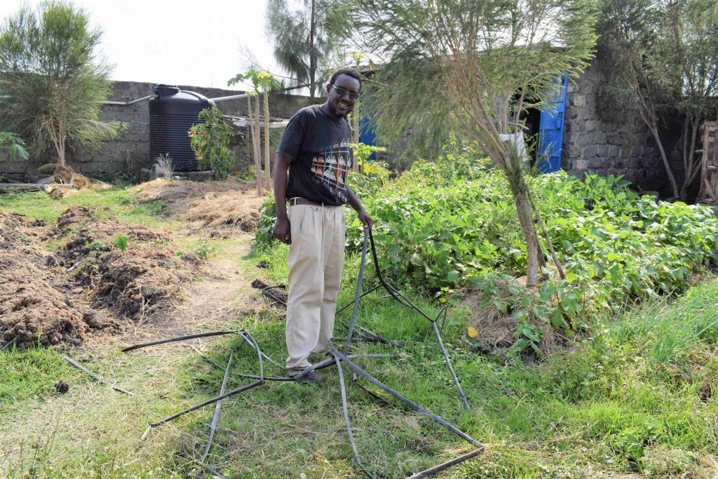 Peter Mwangi Gitika at Gitika pig farm