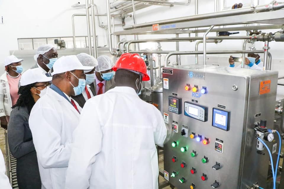 Ol Kalou dairy processing line commissioned | Kilimo News