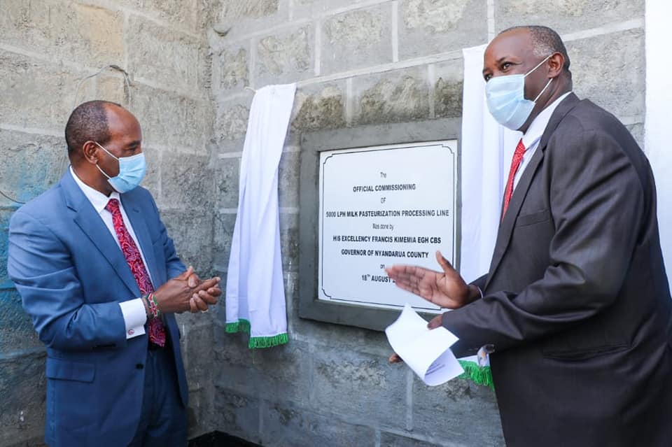 Ol Kalou dairy processing line commissioned | Kilimo News