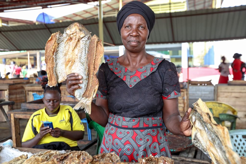 Homabay fish trader