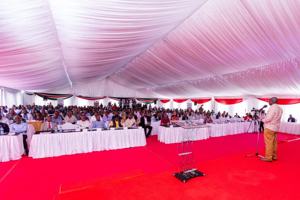 The Deputy President Rigathi Gachagua adresses the Coffee Reforms Conference