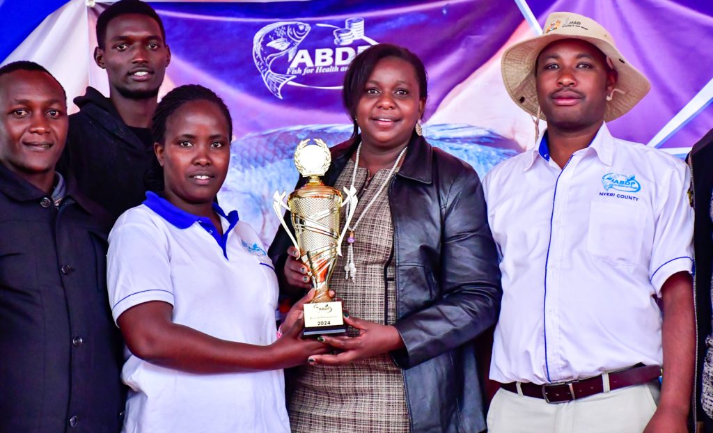 Nyeri scoops position one in Aquaculture Innovation Nyeri ABDP win 2