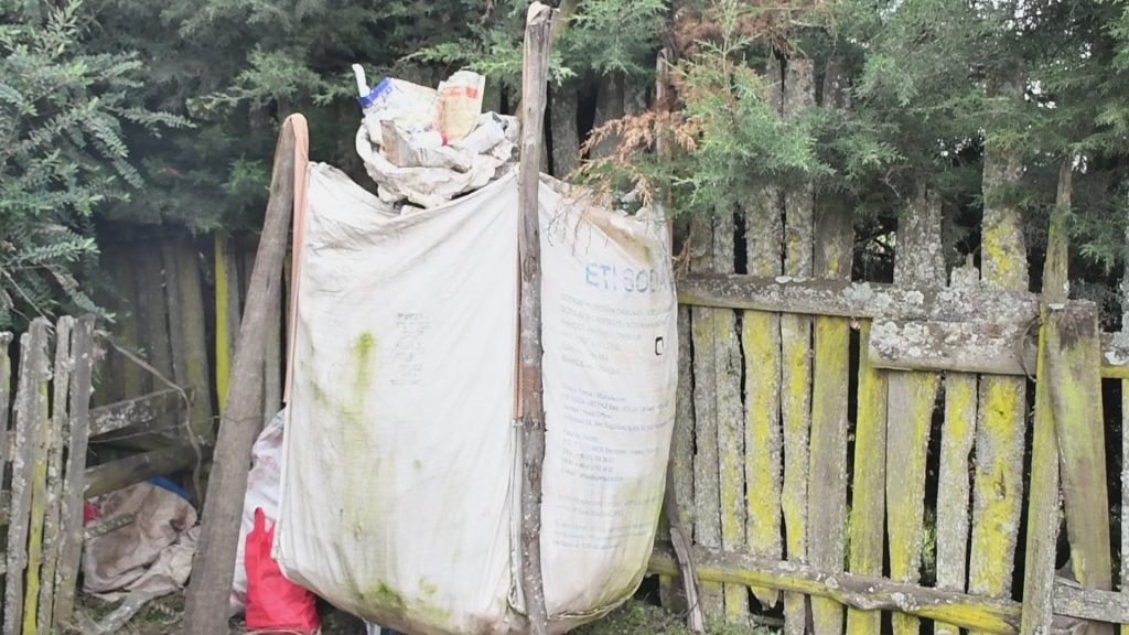 Aak-grow pilots behaviour change drive to curb pesticide misuse Aak grow provides big bags to farmers where collection centres are situated for collecting empty pestcide containers