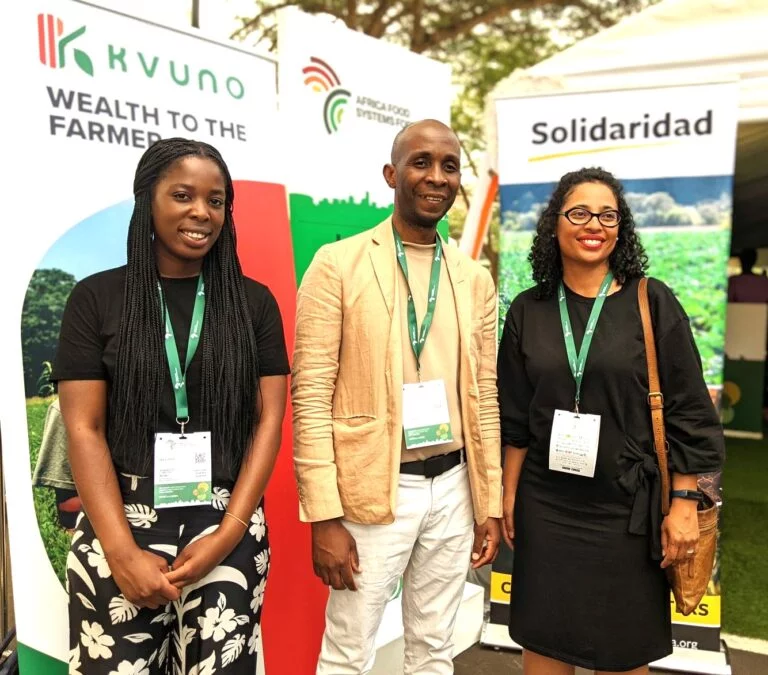 3. Nonsi Nkomo Business Development Manager at Solidaridad Southern Africa Shungu Kanyemba Managing Director Solidaridad Southern Africa and Candice Kroutz Kabongo Digital Innovations Lead