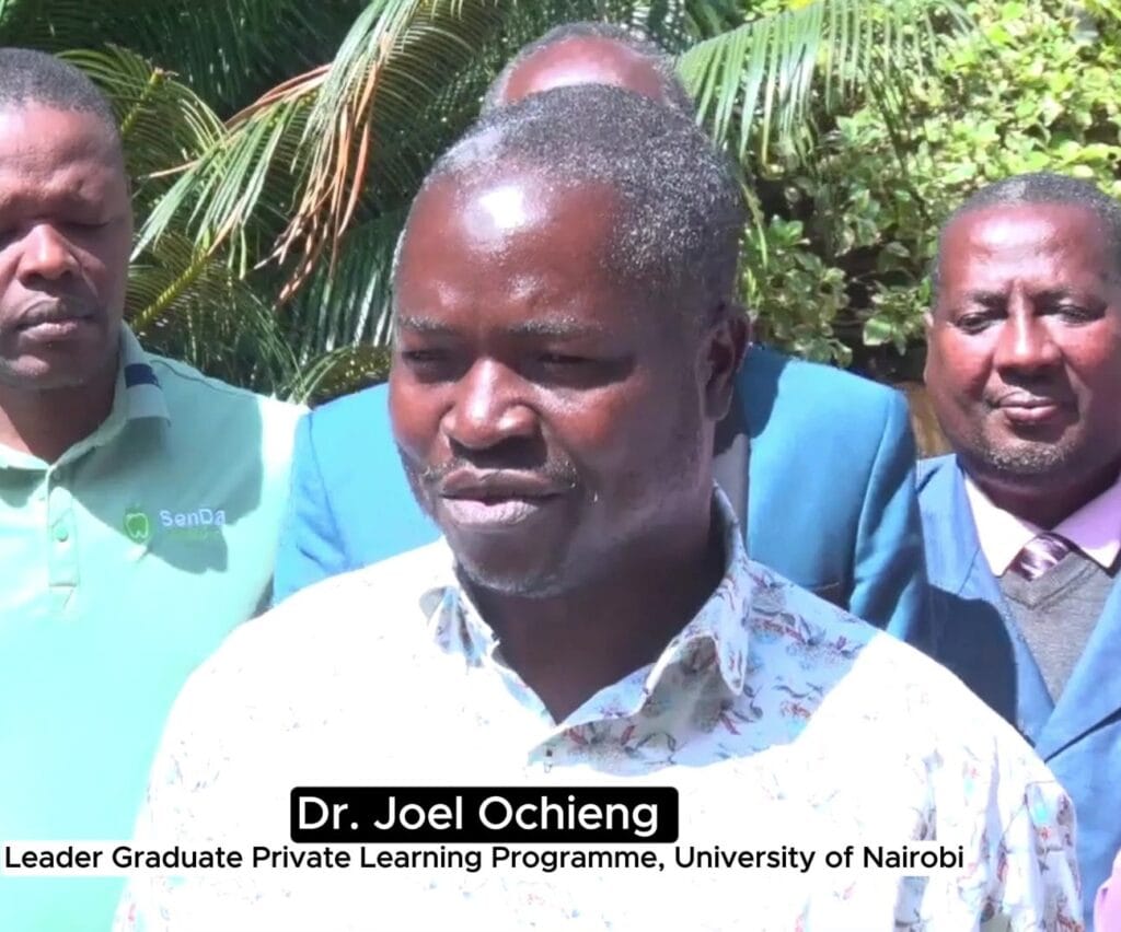 Dr. Joel Ochieng Leader Graduate Private Learning Programme at the University of Nairobi