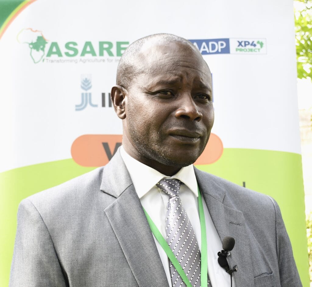 Dr. Zachary Kinyua the Assistant Director Crop Health Research at the Kenya Agricultural and Livestock Research Organization KALRO