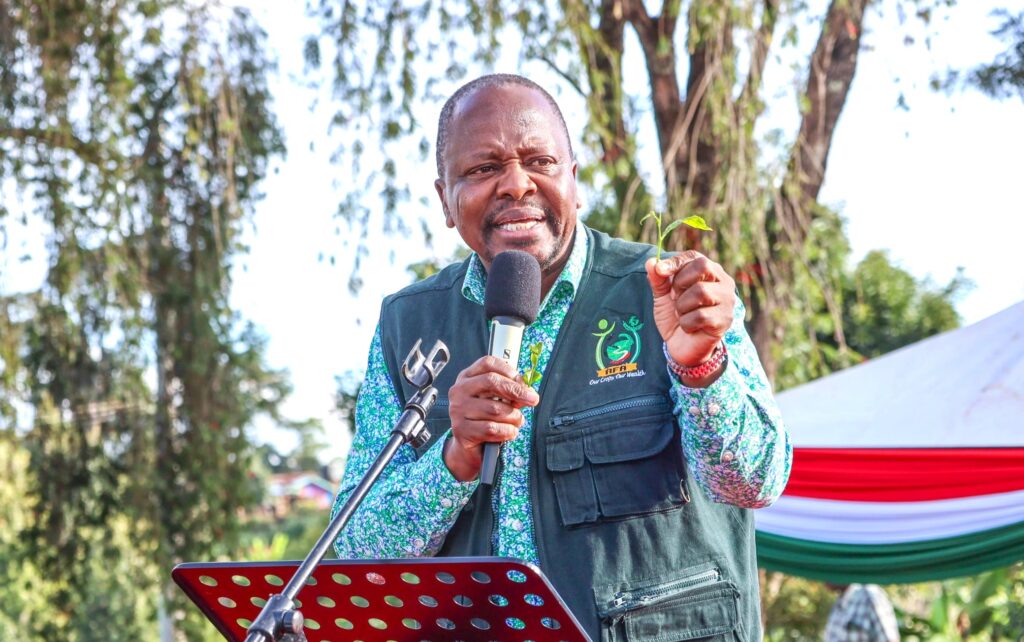 Reforms to Allow Direct Kenyan Tea Sales to International Markets Agriculture CS Mutahi Kagwe addressing tea sub sector stakeholders