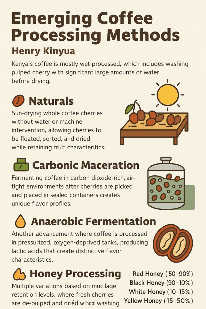 Emerging coffee processing methods in kenya Emerging coffee processing methods in kenya