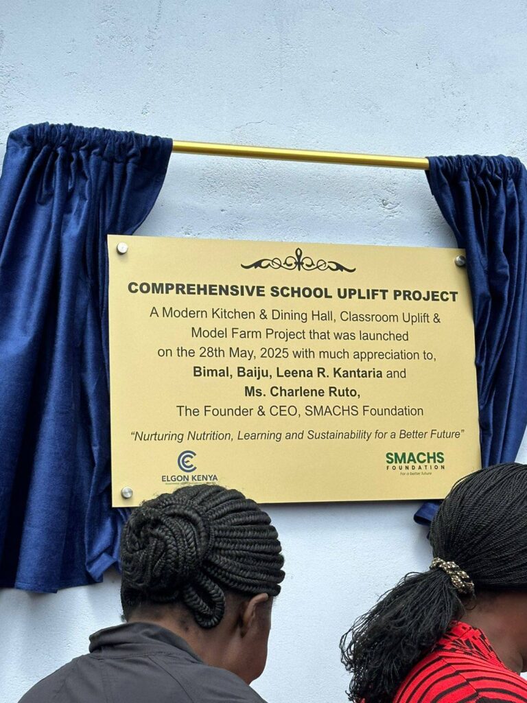 Elgon kenya and smachs foundation nurture young agripreneurs at nyanjega school Nyajega school improved infrastructure