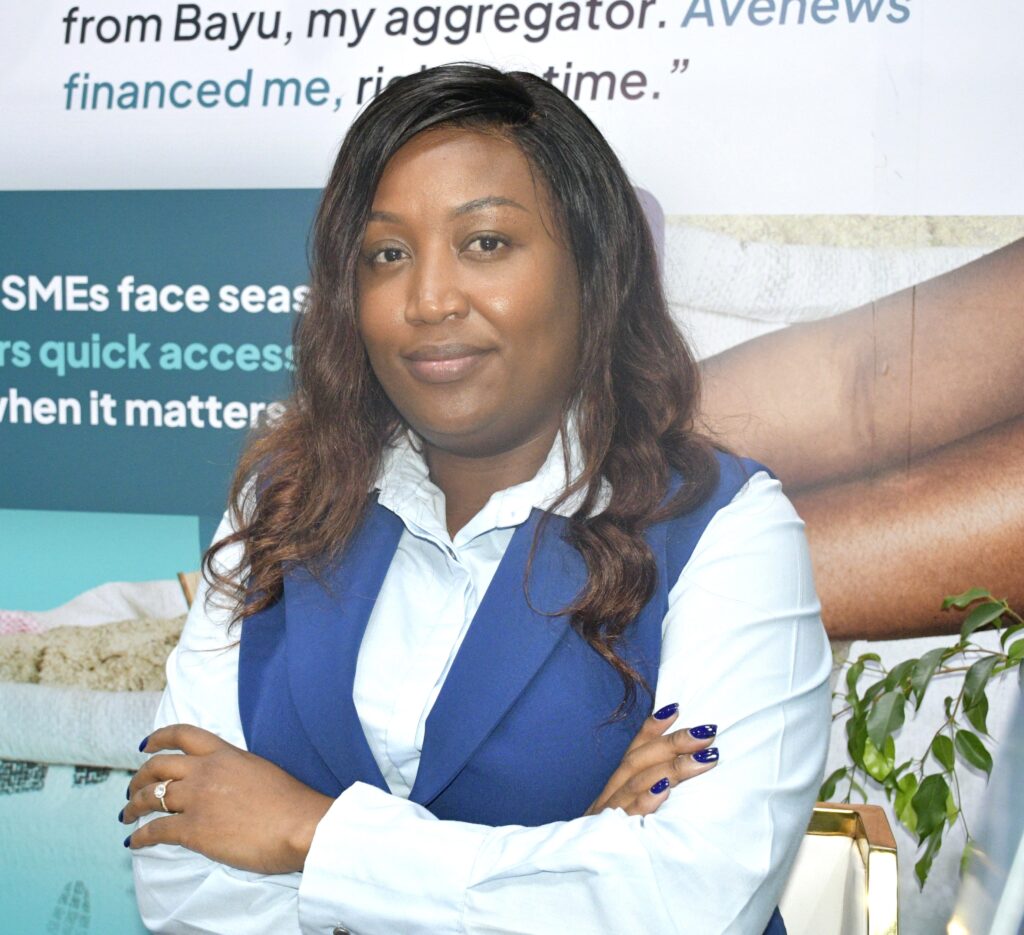 Fintech company using technology to solve the collateral issue in financing agriculture Nancy kinyanjui the managing director of avenews kenya