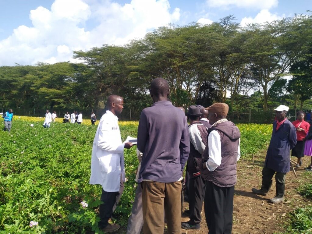 Egerton scales up climate resilience training for smallholder farmers Egerton university field day 1