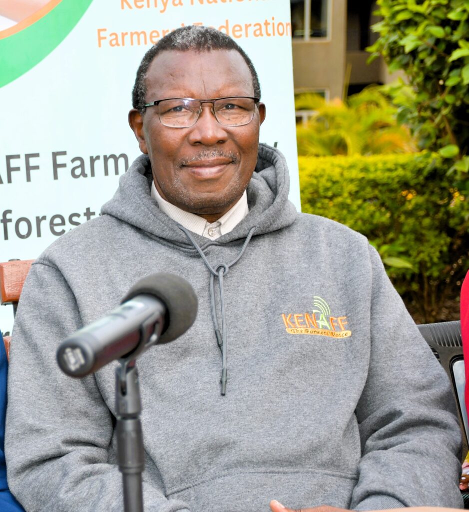 Kenaff backs pesticide ban as it focuses on digital extension tools for farmers Kenaff chairman prof. Kaburu mribu