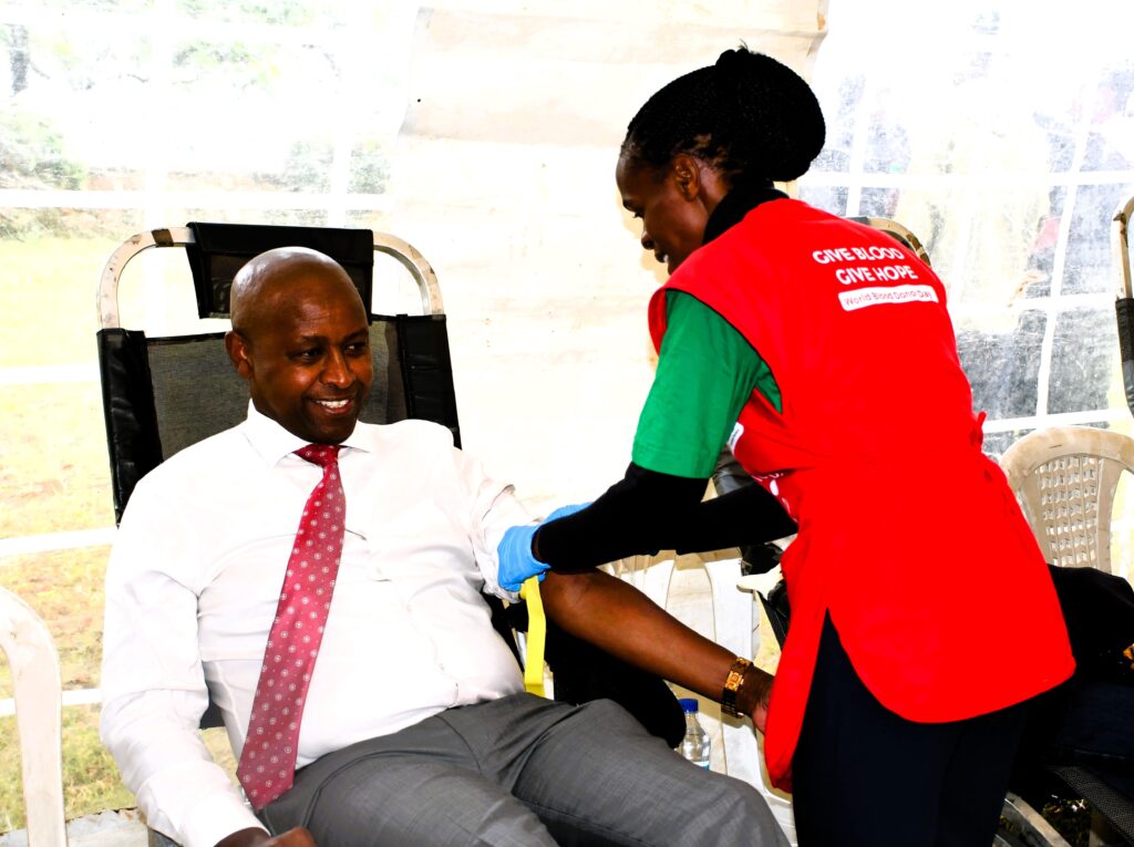 From savings to saving lives - coops drive national blood donation campaign State department for cooperatives principal secretary patrick kilemi