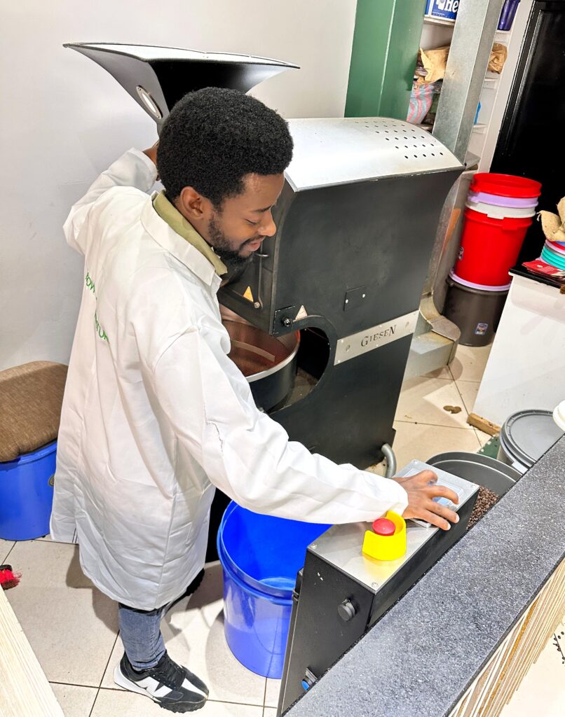 John kamau the coffee roaster