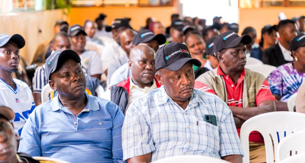 Some of the stockists and agrodealers who attended the stockists financing product launch by avenews kenya at mwea