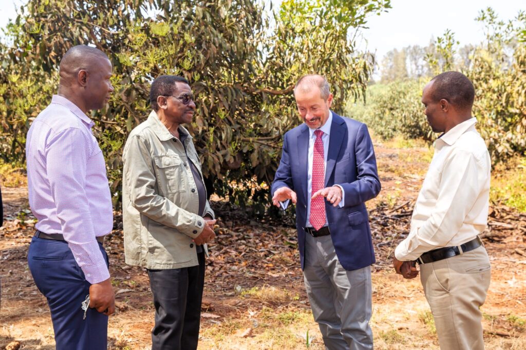 A familiarisation visit to kakuzis makuyu orchards