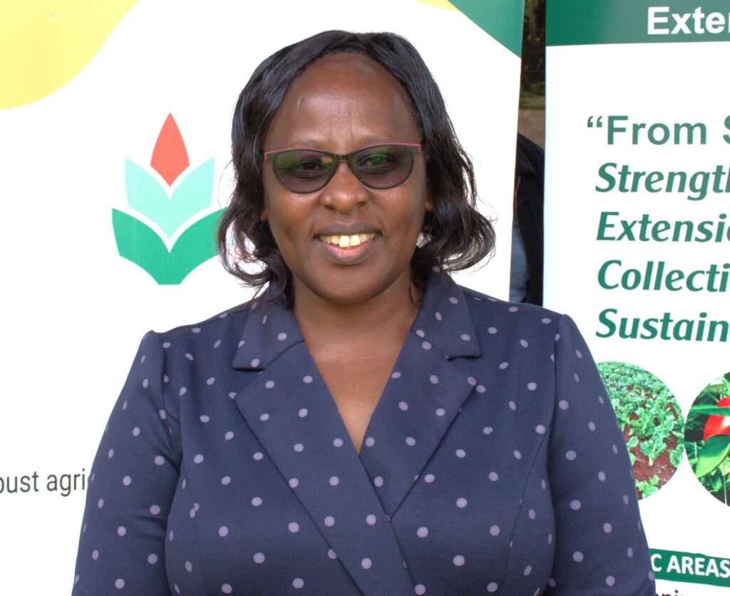 Dr. Lilian lihasi executive director of the african forum for agricultural advisory services afaas