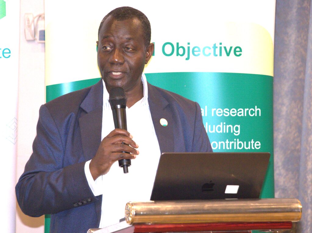 Experts trained on atlas tool to strengthen evidence-based climate action Asareca executive director dr. Sylvester dickson baguma