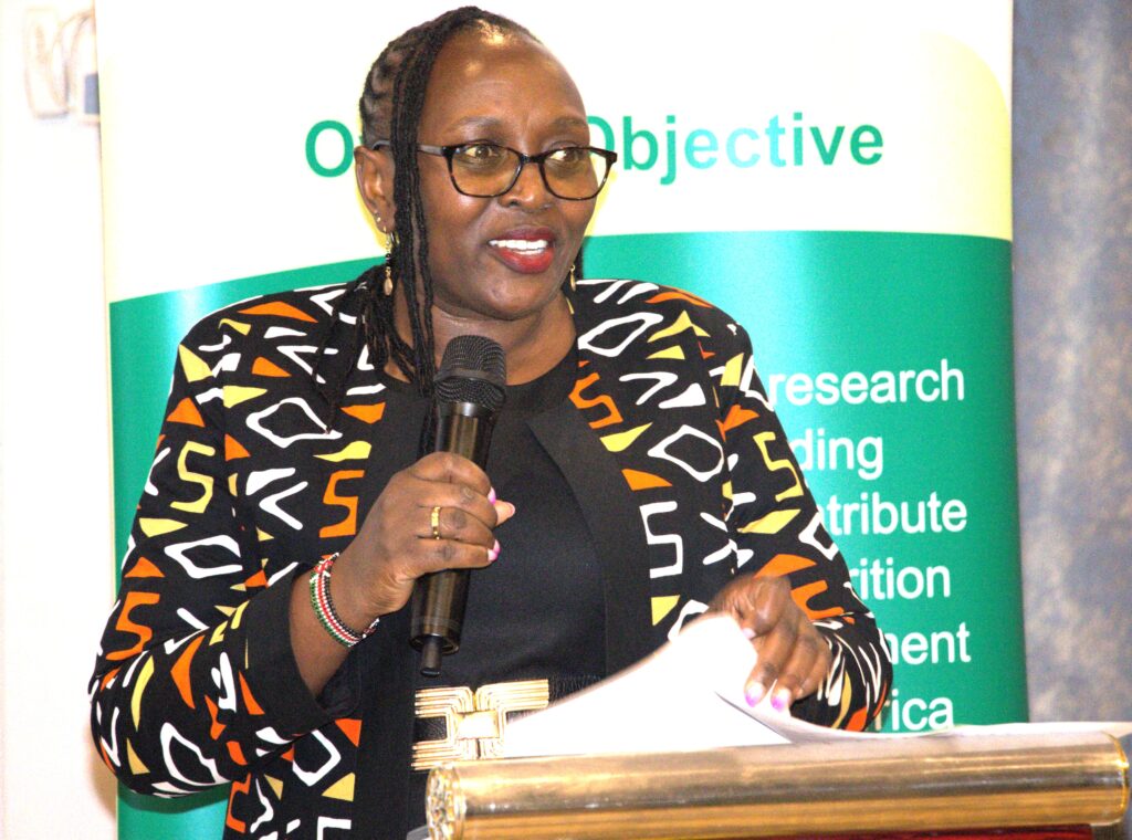 Experts trained on atlas tool to strengthen evidence-based climate action Dr. Alice murage deputy director general of crops at the kenya agricultural livestock research organization kalro