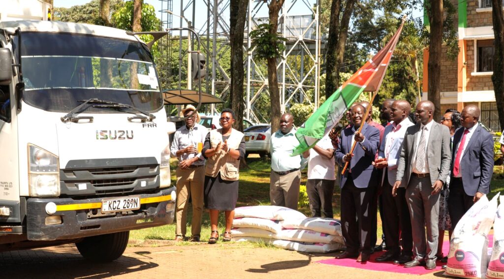 Norad donates 3,600 bags of fish feed to boost vihiga aquaculture Launching of fish feeds distribution to farmers in vihiga county