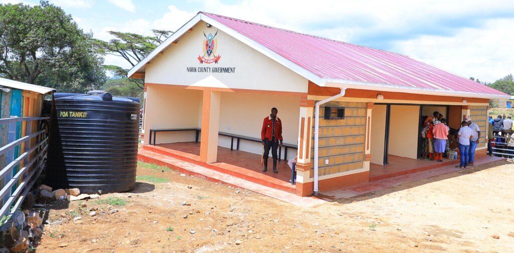 Renovated mulot saleyard ready to spur livestock business in narok Some buildings at the renovated mulot livestock sales yard