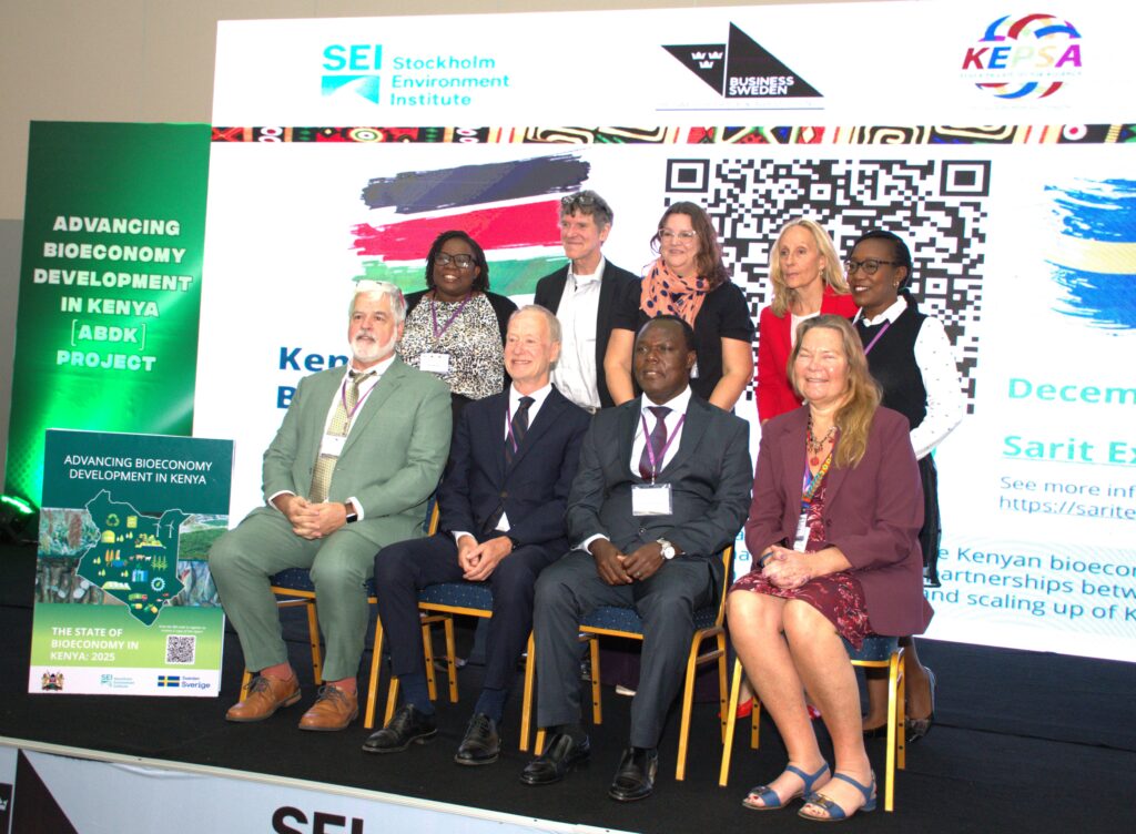 A session during the opening ceremony of the Kenya–Sweden Bioeconomy Business and Innovation Fair held in Nairobi