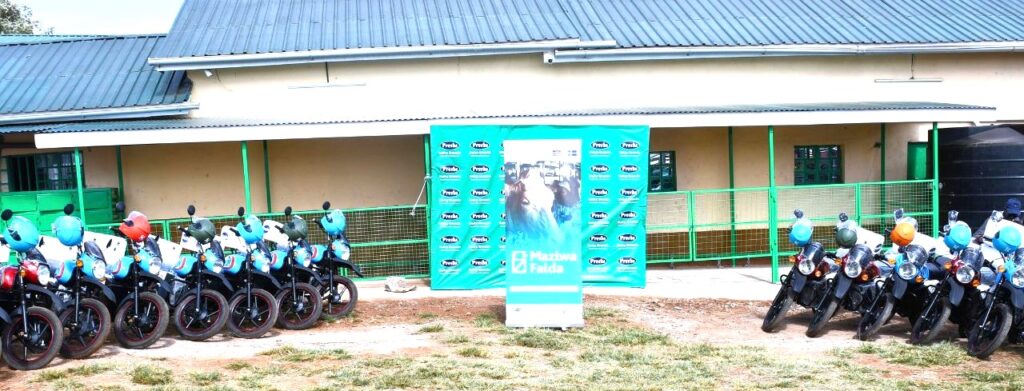 Githunguri Dairy Farmers Cooperative receives ebikes for extension Some of the electric motorbikes received by Githunguri Dairy Farmers Cooperative Society