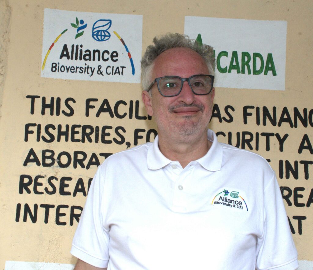 Dr Carlo Fadda Research Lead on Biodiversity for Food and Agriculture at the Alliance of Bioversity International and CIAT
