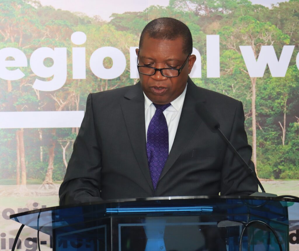 Regional leaders urge faster ecosystem restoration backed by strong monitoring RCMRD Governing Council Chairperson and Zambias Permanent Secretary for Lands and Natural Resources Patrick Mucheleka