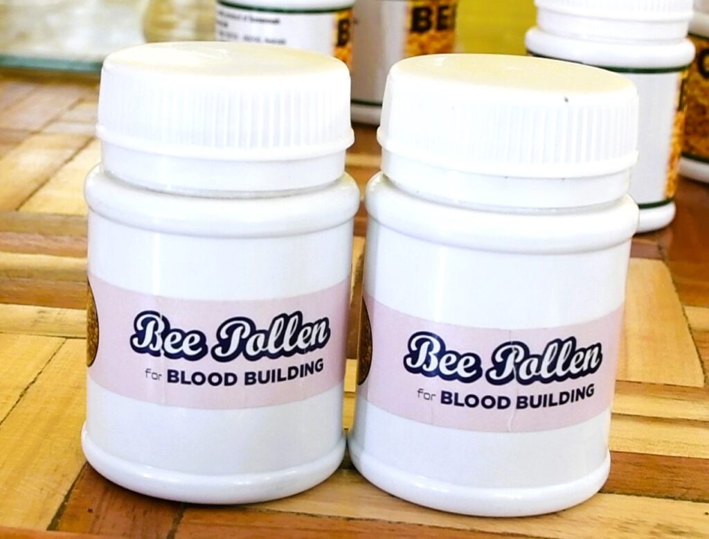 Pollen for blood building