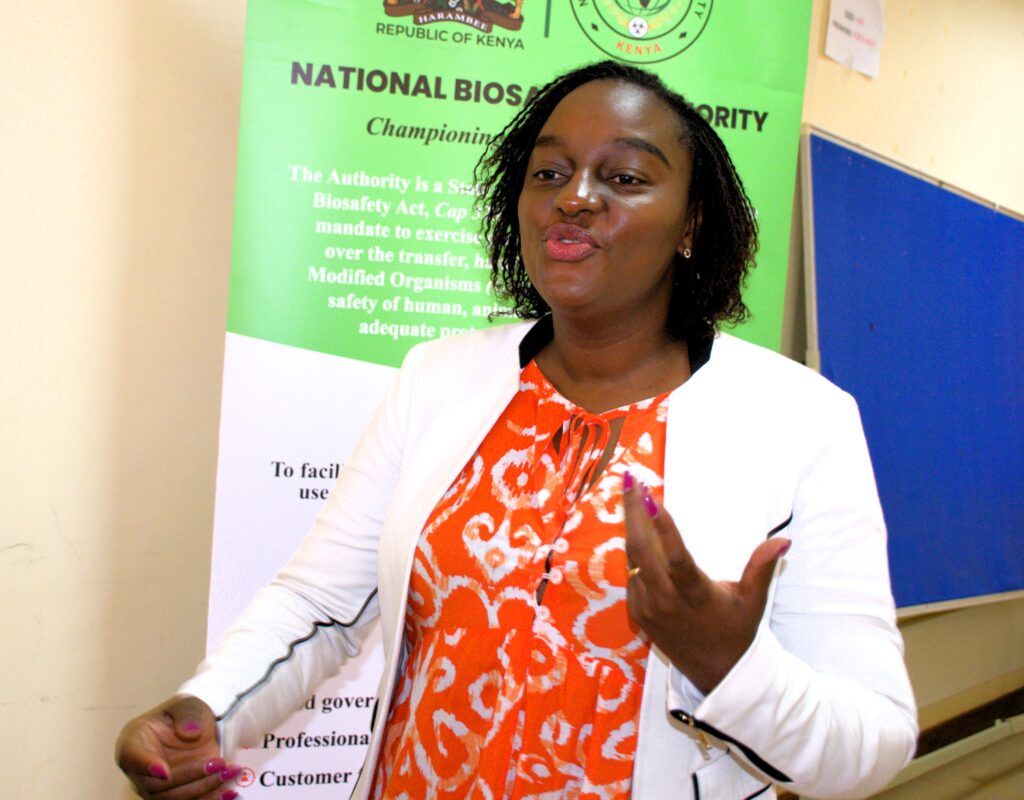 NBA Assures GMOs are Optional Amid Court Delays on High-Yielding Cassava Dr. Ann N. Karimi Acting Chief Executive Officer at the National Biosafety Authority NBA