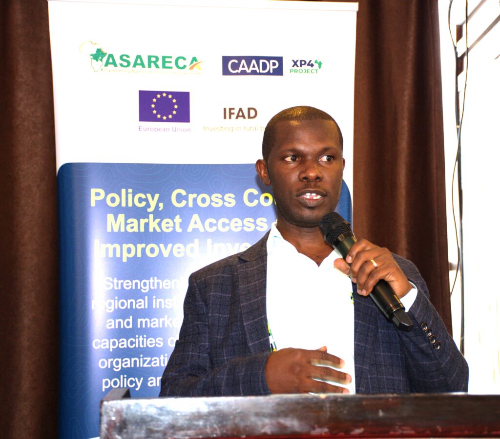 Achilley Ssebwana ASARECA Programme Officer for Information Systems