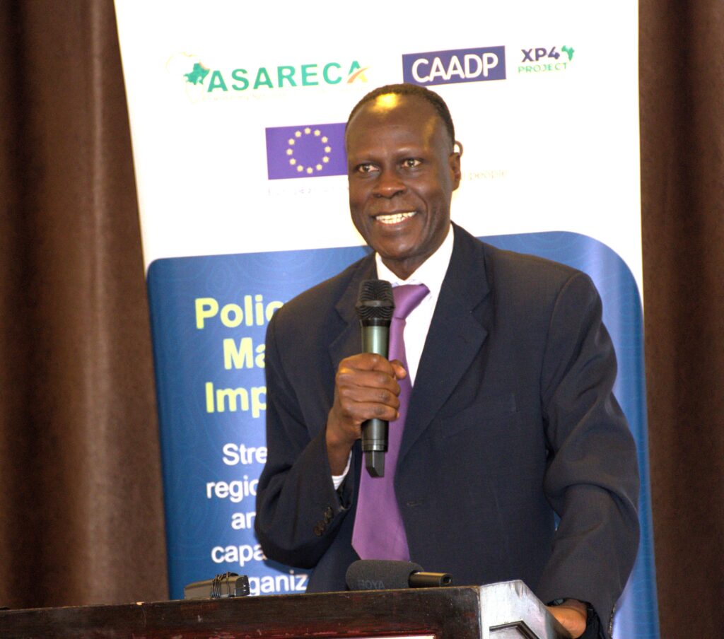 Moses Odeke ASARECAs CAADP XP4 Coordinator